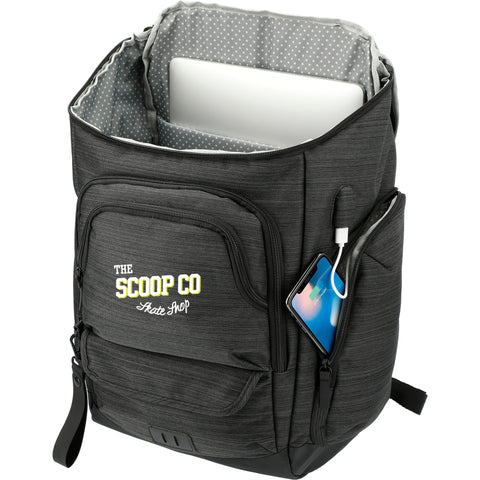 NBN Whitby 15'' Computer Backpack w/ USB Port