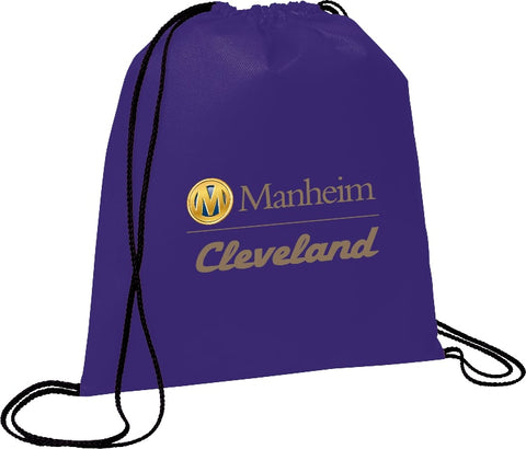 Evergreen Non-Woven Drawstring Bag