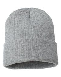 000421 Sportsman™ 12'' Solid Cuffed Beanie