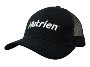 Organic Cotton Cap w/Mesh Back
