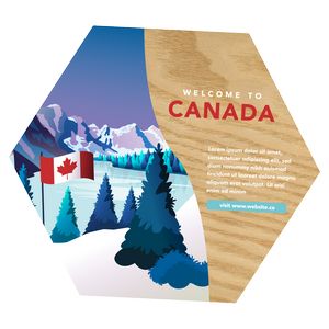 Direct Print Wood Custom Shapes