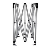 Deluxe Tent Flag Package, 10' Tent kit, Backwall, Box Fit Tablecloth, and Double sided Flag Kit