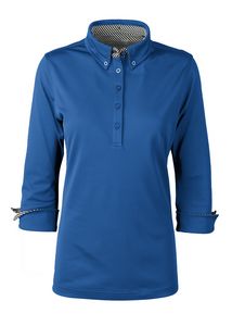 Zorrel® Ladies' Islington Syntrel™ Stretch Polo w/Stripe Accents