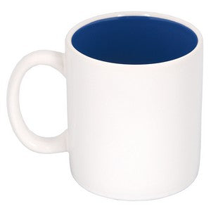 450 Ml. (15 Fl. Oz.) 'C' Handle Two-Tone Ceramic Mug