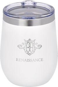 White/Clear/Silver Logo Front View