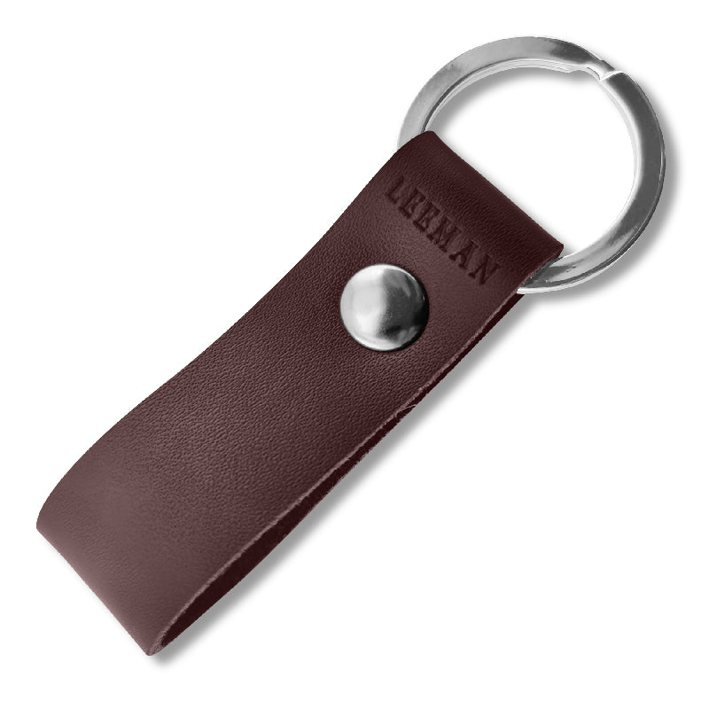 Leeman™ Foundry Leather Key Fob