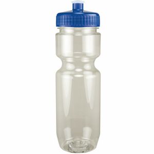 22 Oz. Translucent Bike Bottle w/ Push Pull Lid