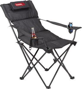 Premium Padded Foldable Outdoor Reclining Camping Chair (400lb Capacity)