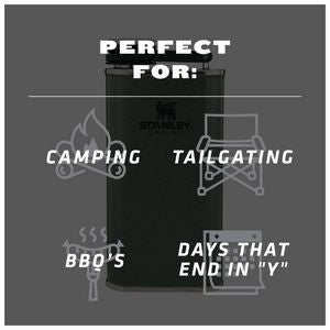 Stanley Easy Fill Wide Mouth Flask 8 oz