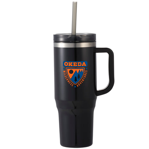 Thor 40 oz Eco-Friendly Straw Tumbler