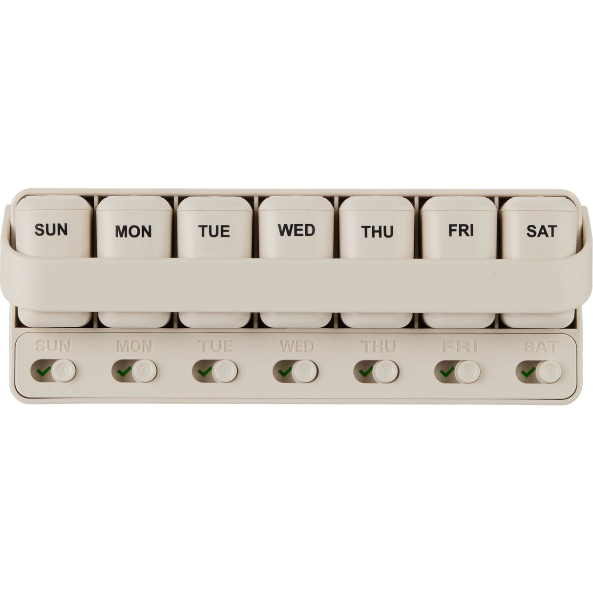 Wellable™ Daily Pill and Supplement Organizer