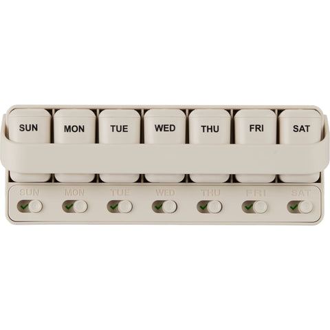 Wellable™ Daily Pill and Supplement Organizer