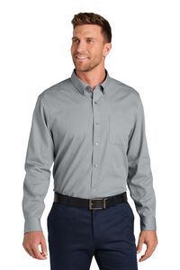 Port Authority® Long Sleeve Nailhead Easy Care Shirt