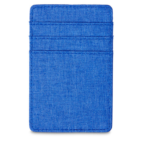 Heathered RFID Wallet w/6 Card Pockets