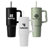 Polar Pro - 40 oz. Double-Wall Recycled Stainless Steel Tumbler with Straw