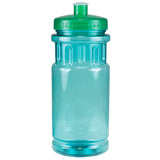 Translucent Aqua Blue/Translucent Green Lid