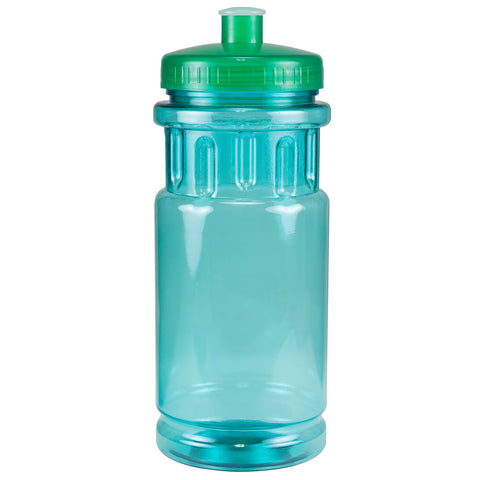 20 Oz. Shoreline Bottle w/ Low Profile Push Pull Lid