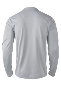 Zorrel® Men's Barbados Syntrel™ Long-Sleeve Popcorn Knit Tee Shirt