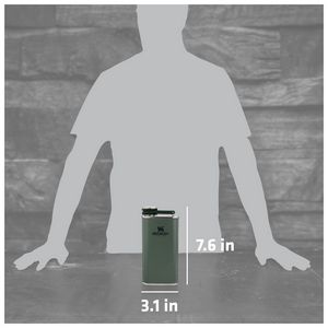 Stanley Easy Fill Wide Mouth Flask 8 oz
