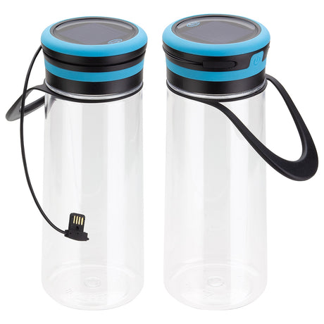 Light-Up 20 oz Tritan® Bottle + Solar Lantern