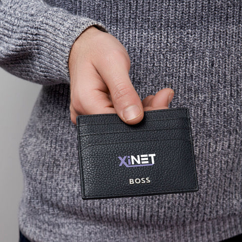 Hugo Boss® Classic Grained Card Holder