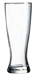 Super Tall Pilsner 20oz clear glass - Etched