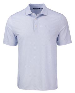 Cutter & Buck Pike Eco Diamond Dot Print Recycled Mens Big & Tall Polo