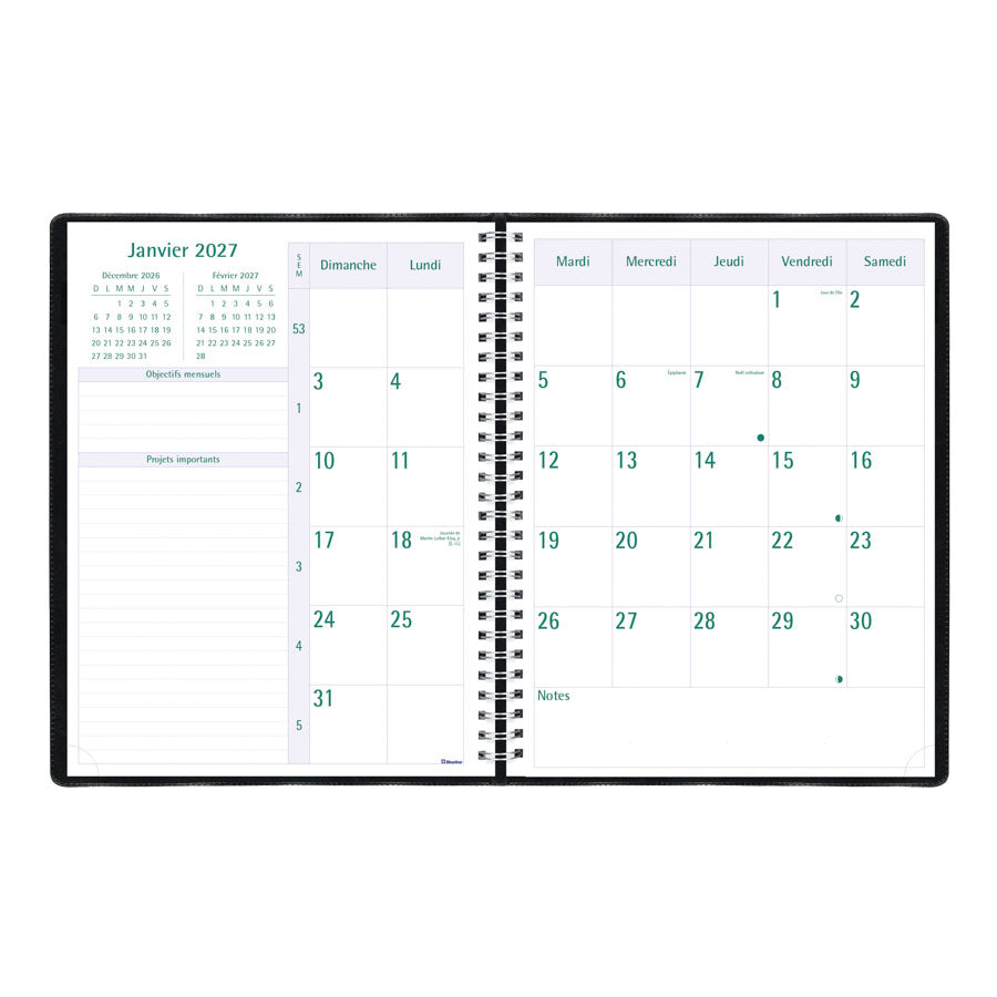 Weekly Planner French