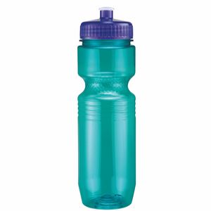 Aqua Blue/Translucent Purple Lid Blank