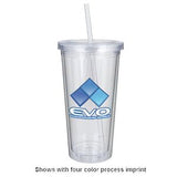 20 Oz. Lakefront Tumbler with Screw On Straw Lid