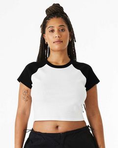 Bella+Canvas® Women's Micro Rib Raglan Baby Tee