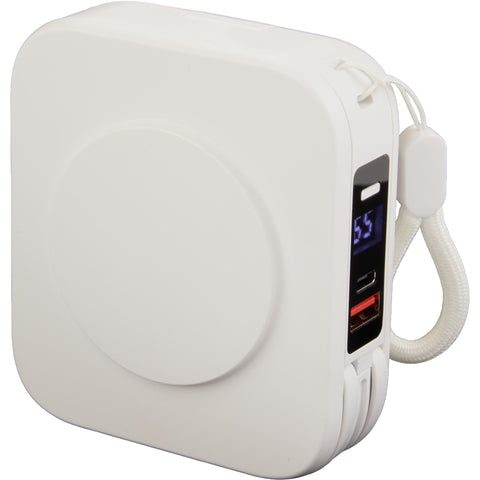 UL Listed 10000 mAh MagClick™ Power Bank with Plug