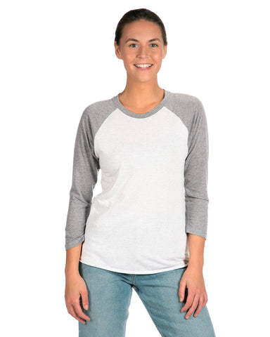 Next Level® Unisex Triblend Three-Quarter Raglan T-Shirt