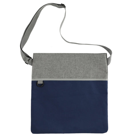 Double Heather rPET Crossbody Tote