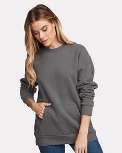 Next Level Unisex Santa Barbara Pocket Sweatshirt