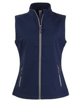 Clique Tempo Stretch Full Zip Womens Softshell Vest