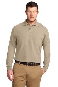Port Authority® Silk Touch™ Long Sleeve Polo Shirt