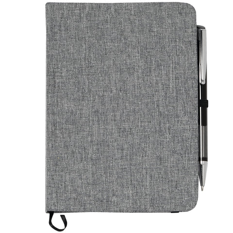 5'' x 7'' FSC® Mix Heathered Bound Notebook