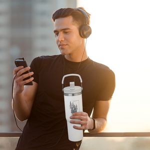 28 Oz. Urban Peak® Pinnacle Flip Straw Tumbler