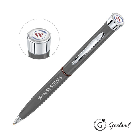 Garland? Recycled Custom Ballpoint Twist Pen - Chrome Accent