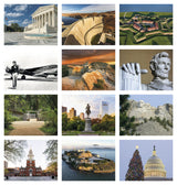 HotLine Products American History Appointment Calendar - Stapled month image