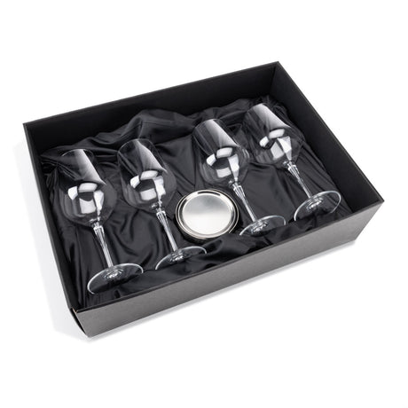 Baldoni Coasters & Belmont Wine Set