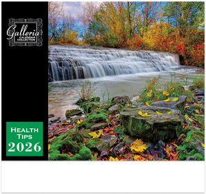 Galleria Wall Calendar 2026 Health Tips