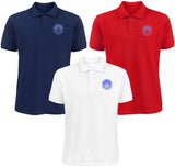 Embroidered Men's 50/50 Polo Shirt