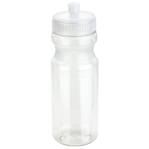 Cycler 24 oz PET Eco-Polyclear™ Bottle with Push-Pull Lid