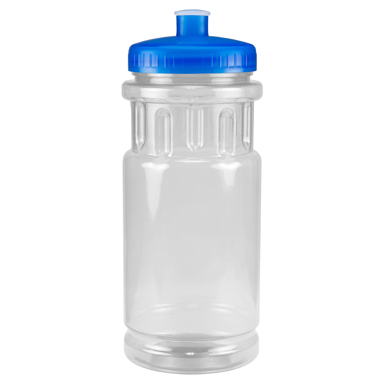 Translucent Clear/Translucent Blue Lid