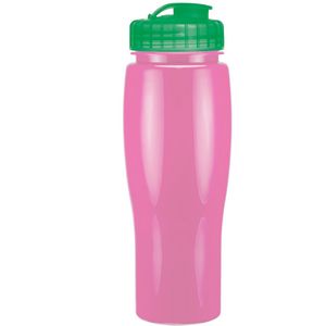 Pink/Translucent Green Lid Blank