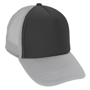 VHDW26262 Foam Trucker Cap Black/Gray/Gray