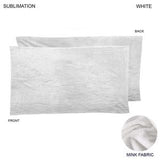 48 Hr Quick Ship - Plush and Cozy Mink Flannel Fleece Blanket, 30x60, Sublimated Edge to Edge 1 side