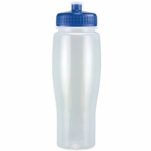 24 Oz. Contour Translucent Bottle w/ Push Pull Lid